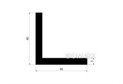 GUMMIPROFILE L-FORM - EPDM